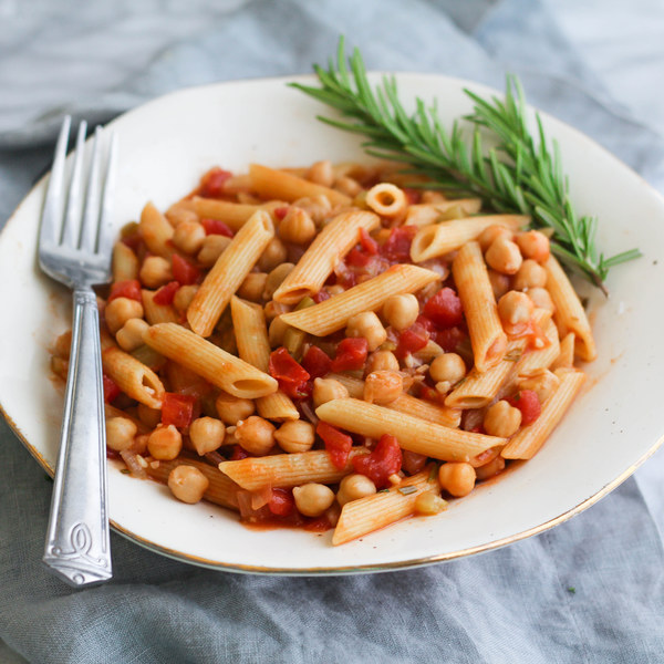 Pasta e Ceci (Pasta with Chickpeas)